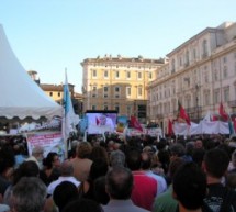 Grande manifestazione a Roma per la difesa della Costituzione