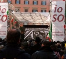 Piazza Farnese risponde all’appello della associazione familiari vittime della mafia