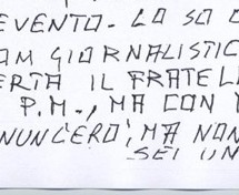 Lettere anonime per diffamare il magistrato Antonio Clemente e intimidire Altrabenevento.