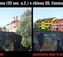 Il PUC di Benevento consente di costruire nuovi palazzi nel Parco Archeologico vicino al Ponte Leproso.