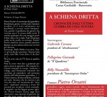 Pietro Orsatti a Benevento per presentare il suo libro sulle ultime vicende di Cosa Nostra, partecipa al dibattito sul giornalismo d’inchiesta.